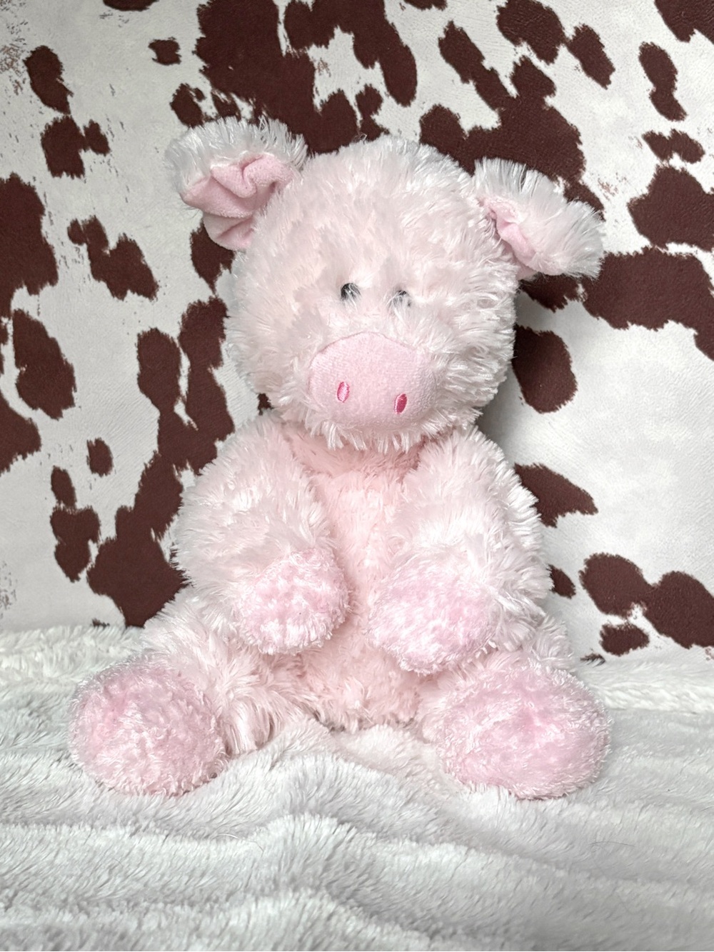 Aurora Pink Pig Stuffed Animal Snuggly Tubbie Wubbies Plush Toy